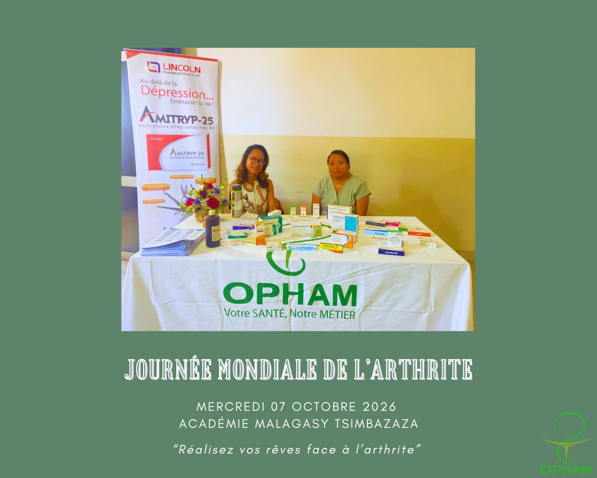 JOURNEE MONDIALE DE L'ARTHRITE 2026
